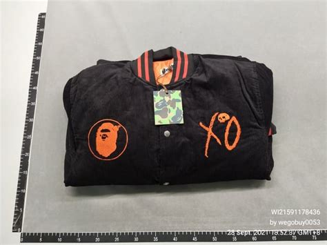 [QC] Bape Varsity Jacket X The Weeknd XO : r/FashionReps 